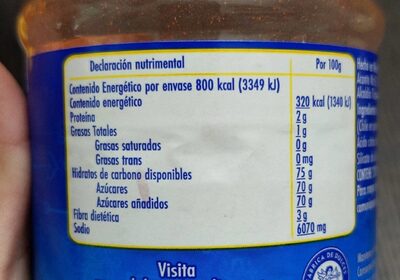 dulce en polvo miguelito, 250g