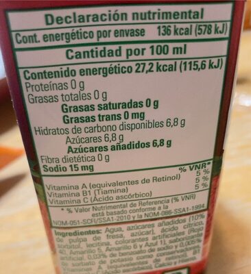 Jugo de fresa, boing, 500 ml, pieza