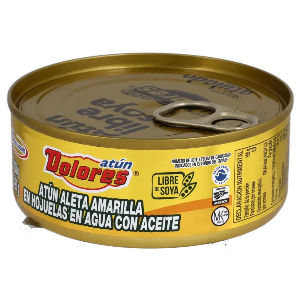 Atún dolores en aceite 133gr pieza