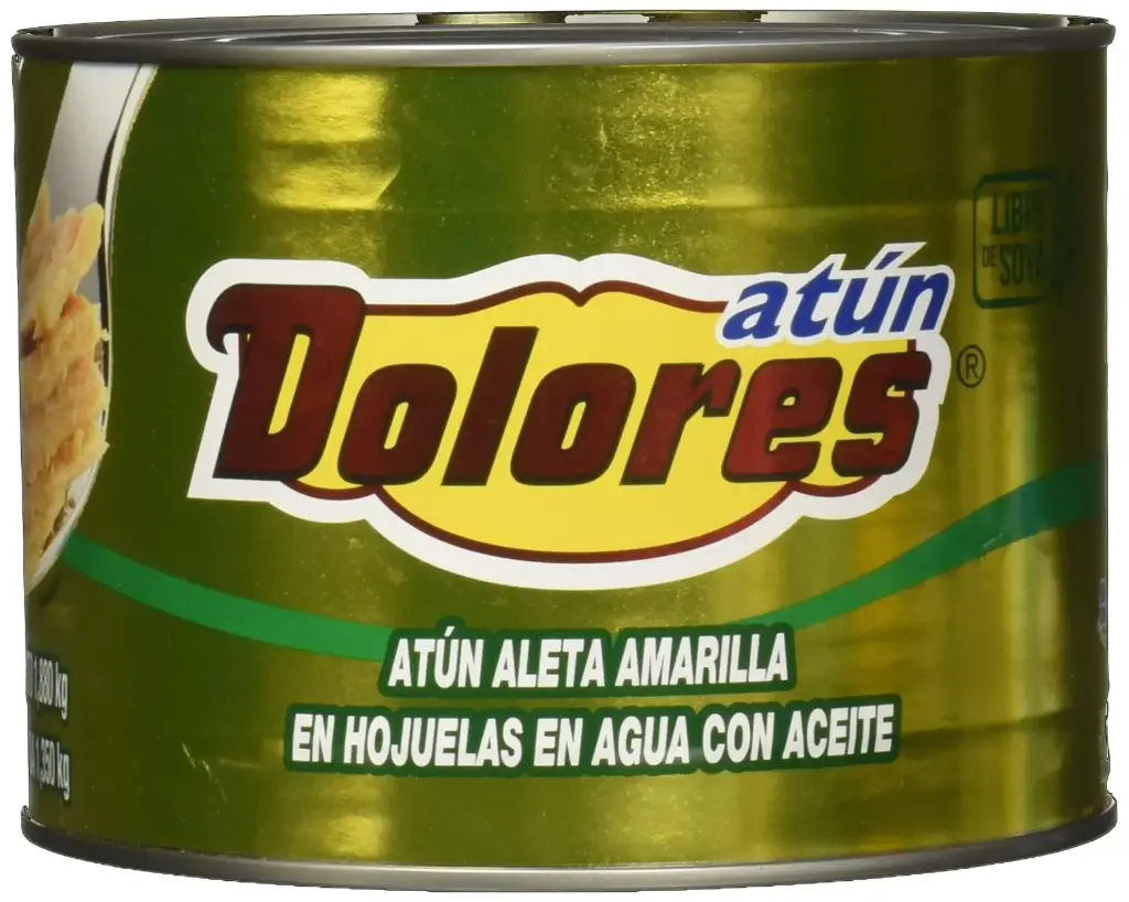 Atún dolores, 1.88 kilos, lata