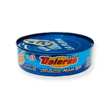 Atún en agua de 133 gr, dolores, lata