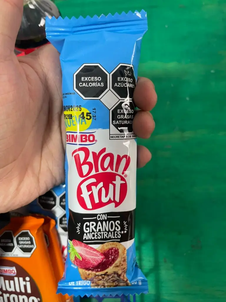 [172] Barra de granos ancestrales branfrut 58 g, bimbo, pieza