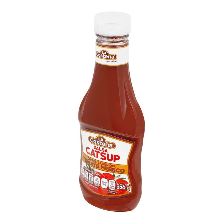 Catsup de 320 gramos, la costeña, pieza