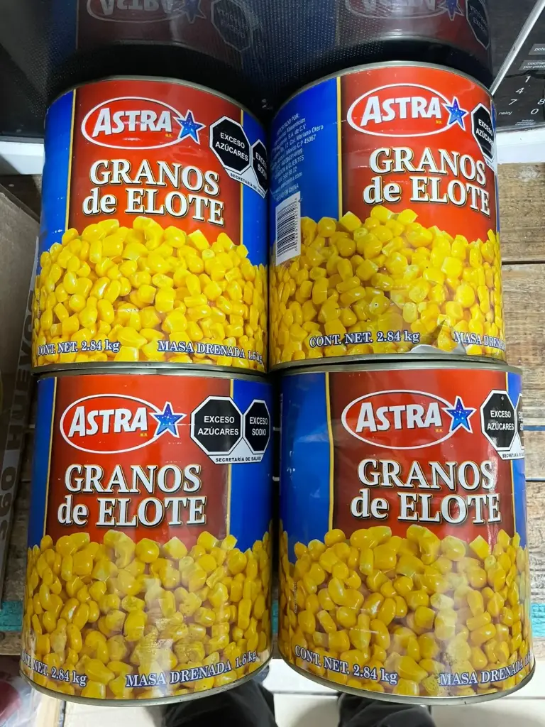 Elote en grano, astra, 3kg, lata