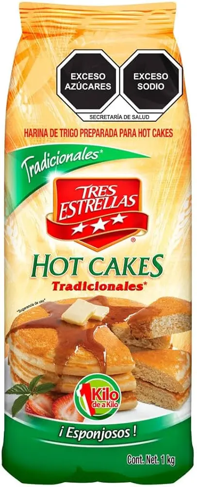 Harina hot cakes 3 estrellas, kilo