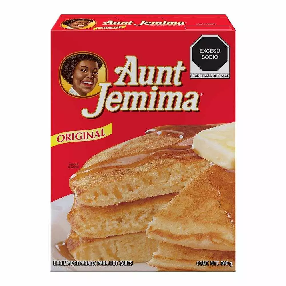 Harina hot cakes aunt jemina de 500gr, pieza