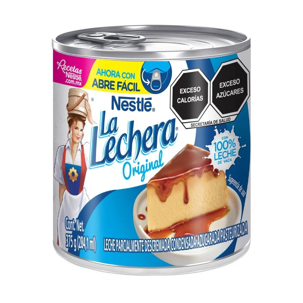 Lechera leche condensada 375g, nestle, lata