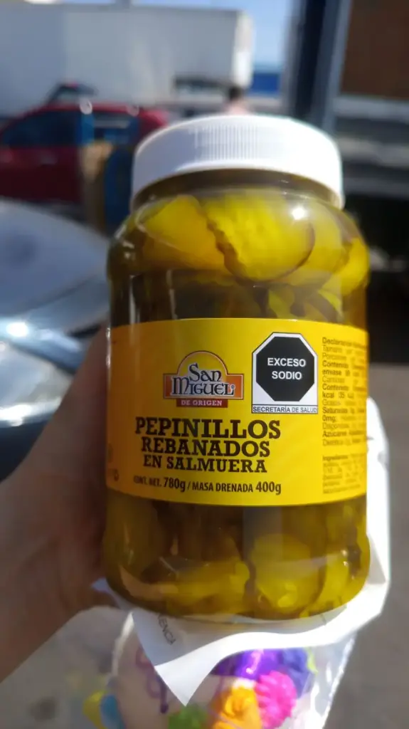 Pepinillo rebanado 780g, san miguel, pieza