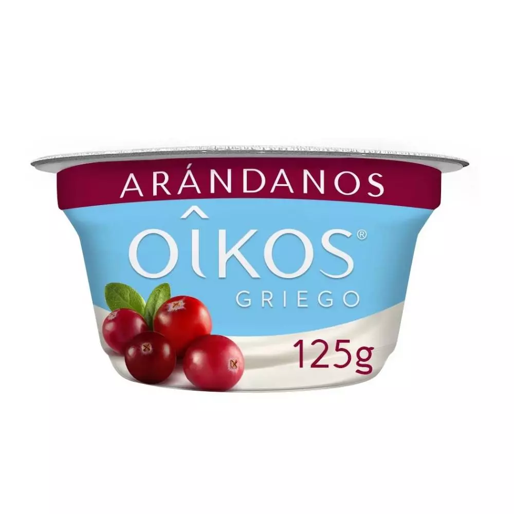 [1145] Yogurt oikos arándanos de 125 gr, pieza