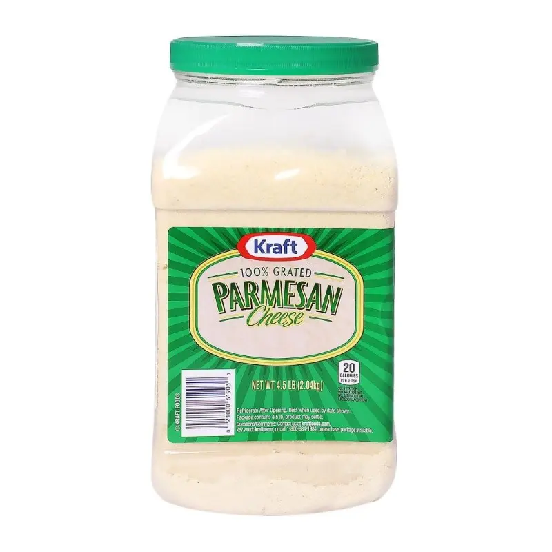 [1426] Queso parmesano kraft, 2.04 kilos, bote