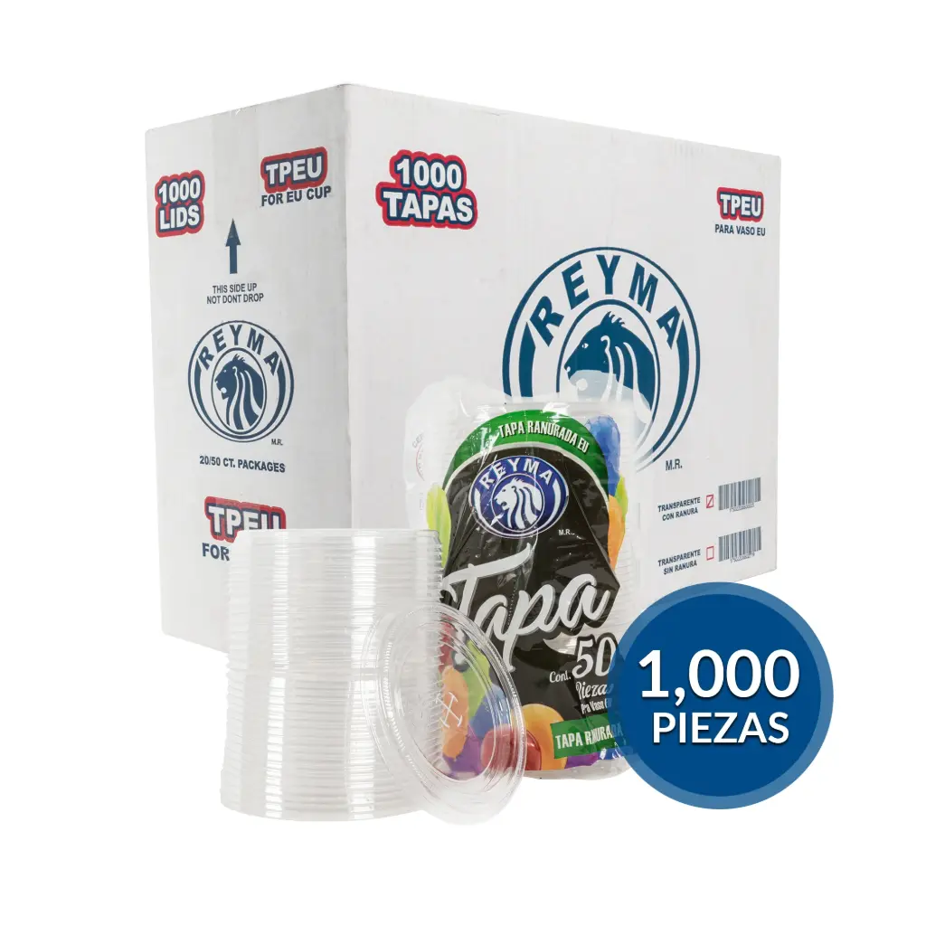 [1582] Tapa plastica#16, reyma, 20 paquetes, caja