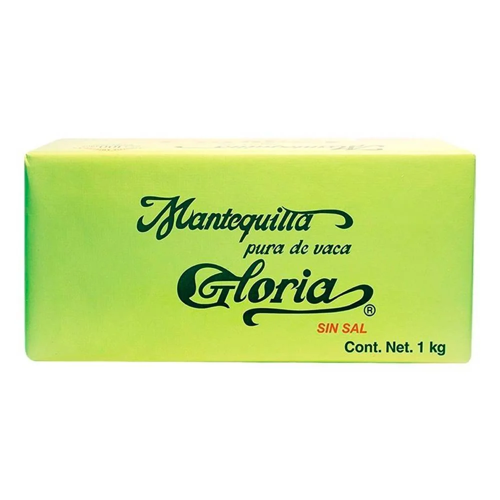 [2300] mantequilla verde sin sal gloria