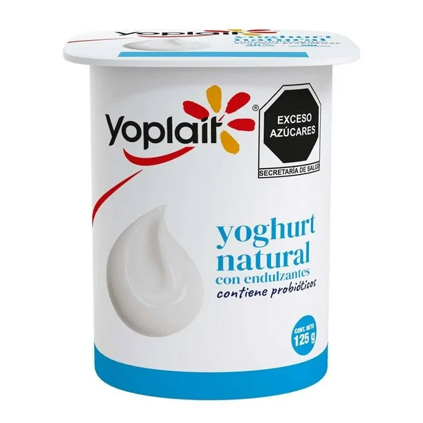 [2315] Yogurt yoplait natural, 120 gr, pieza, 20 piezas o mas