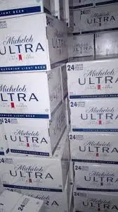 Cerveza michelo media, caja
