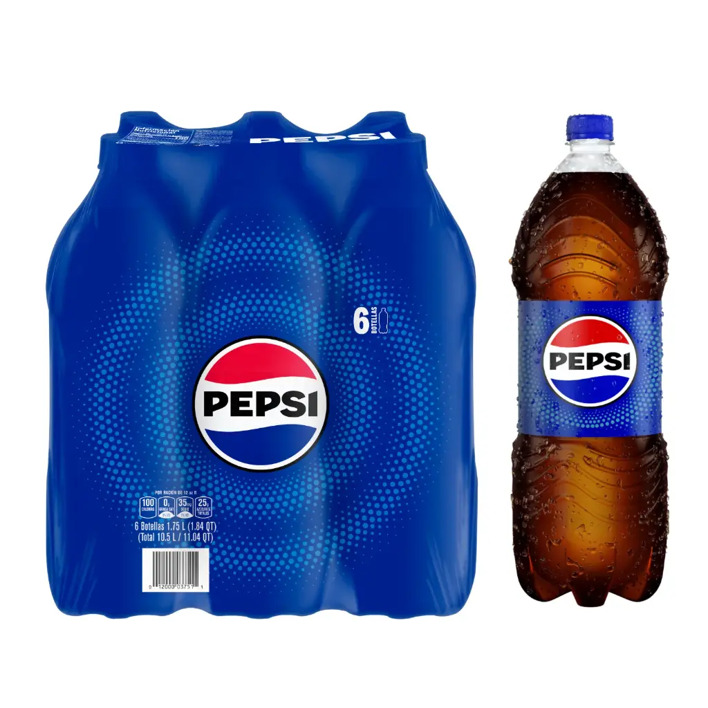 [849] Refresco original 1.75lts 6 pz, Pepsi, caja 