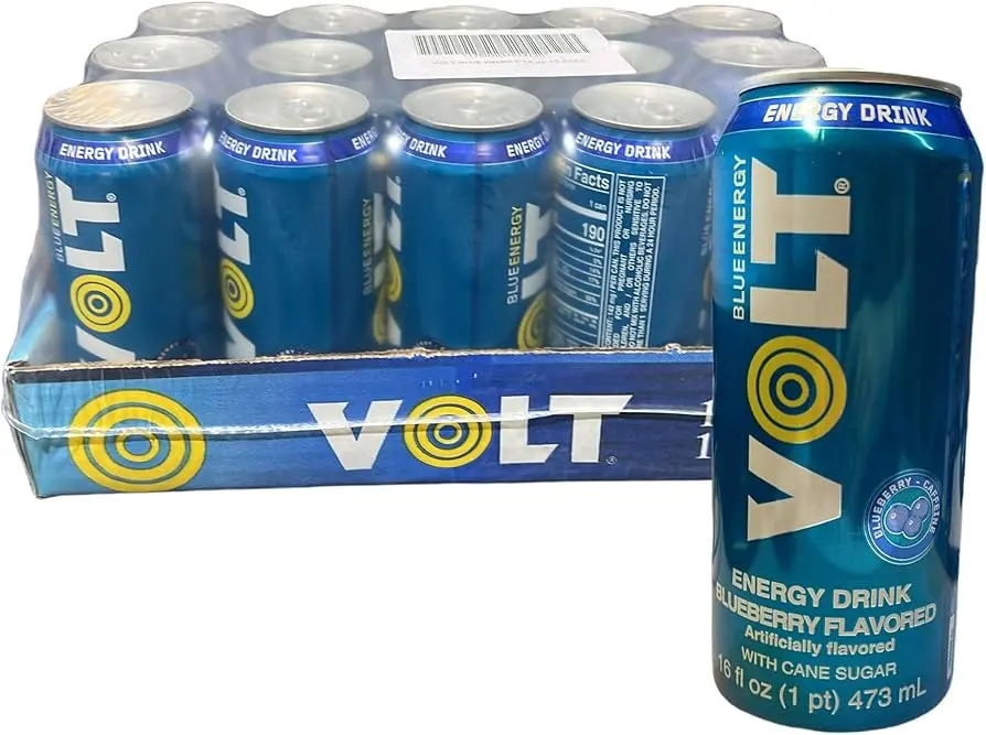 [1135] Volt blue energy 473 mililitros, 15 piezas, caja
