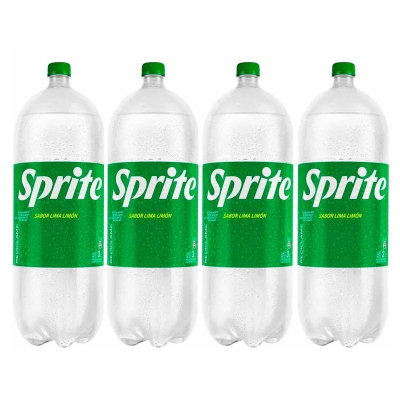 sprite pet 3lts, sprite, 8 pz, paquete