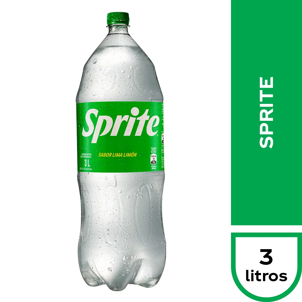 [2830A] refresco, sprite, 3 lts, pieza