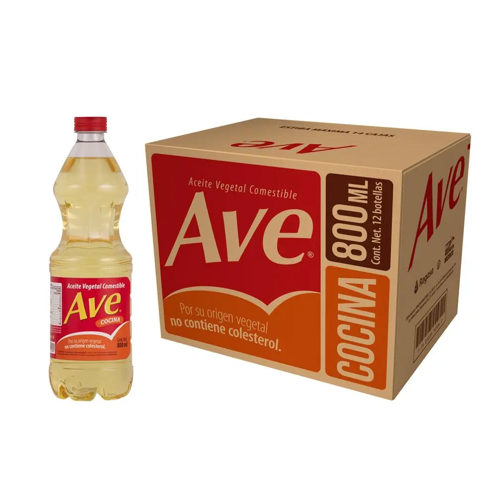 [4] Aceite ave, 800 mililitros, caja