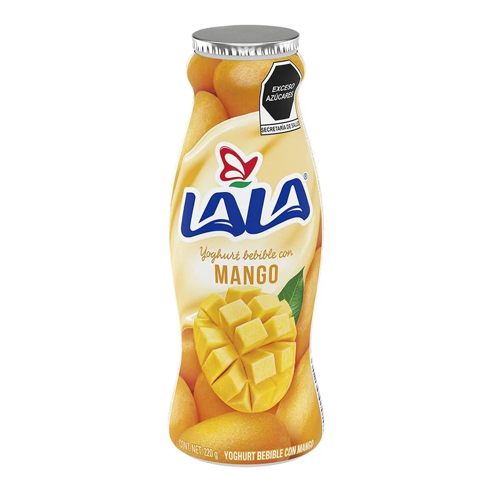 Yogurt bebible sabor mango 200 gr, lala, pz 