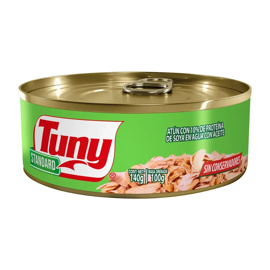 atun en aceite 140 gr, tuny,pz