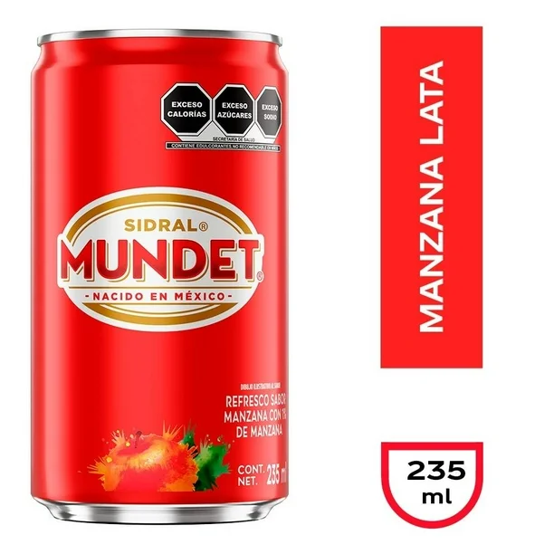 [151A] Sidral mundet 237 ml, pieza