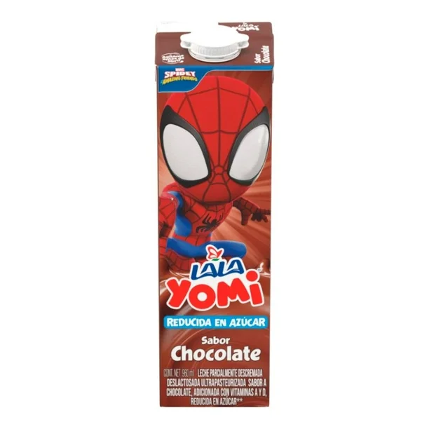 leche sabor chocolate 1lt, yomi,pz 