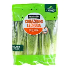 [772A] Lechuga orejona de 3 a 4 pz, hidroponica, bolsa