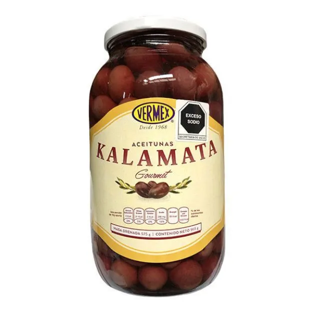 Aceituna kalamata de 965 g, vermex, pieza
