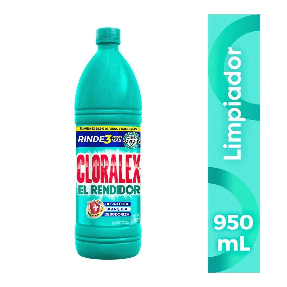 blanqueador, cloralex, 950ml