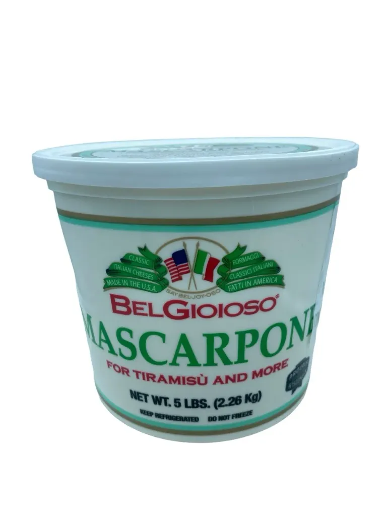 Queso mascarpone de 2.2 , belgioiosO, pieza