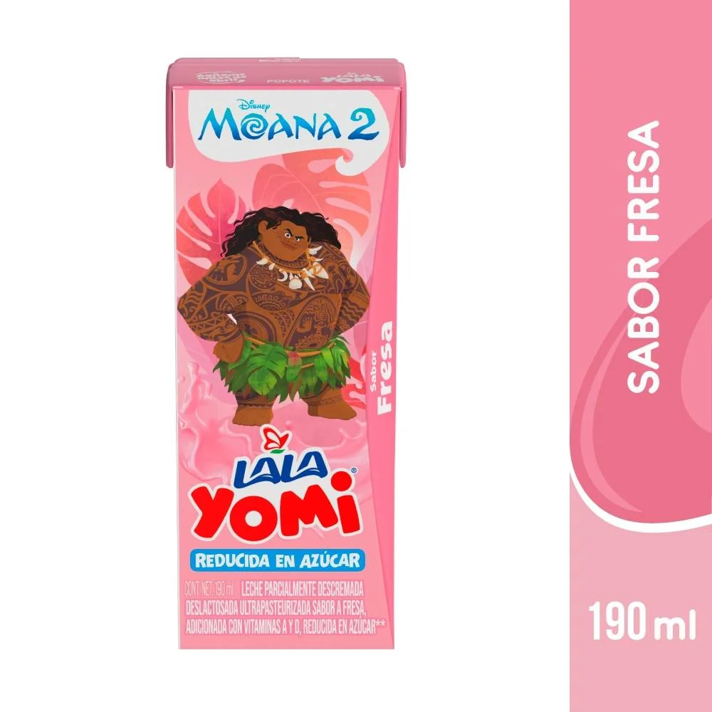 [2286] Leche lala, yomi fresa, 190ml, pieza